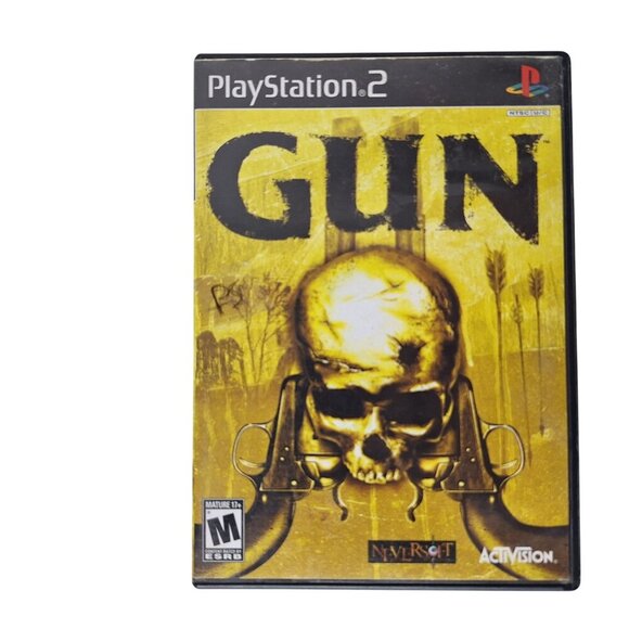 Gun Sony Playstation 2 Game With Manual And Case - Picture 1 of 3